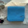 Cachecol de Lã Macio com Textura Cera, Gola Térmica Simples de Tricô de Lã Pura, Adequado para Outono e Inverno, Estilo Coreano para Casais