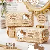 Toalha de Algodão Macia com Padrão de Pérola Autenticada Sanrio Hello Kitty Toalha Descartável para Lavar o Rosto Desenho Animado Cinnamomum Dog Toalha Suavizante