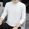 Camisetas de Manga Larga para Hombre al por Mayor para Primavera, Otoño e Invierno, Camisas Base Sueltas y Versátiles, Ropa de Otoño para Jóvenes, Tops para Hombre de Talla Grande