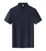 210g 7A Algodón-Poliéster Antibacteriano Transpirable Elástico Personalizable Verano Polo Ropa de Trabajo Polo de Manga Corta