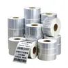Etiquetas Autoadhesivas Personalizadas de Plata Mate, Impresión de Logotipo de Marca Registrada, Placas de Nombre para Electrodomésticos en Oro Cepillado y Plata, Pegatinas de Etiquetas de Plata Mate