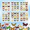 Pegatinas Decorativas para Diario Florales de Mariposa Nuevas Transfronterizas, Pegatinas Creativas para Diario de Alto Valor Estético, Estilo Ins