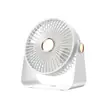 Ventilador de clip de escritorio de 6 pulgadas, ventilador de circulación de aire fuerte, carga USB, ventilador pequeño de mano, iluminación de escritorio, ventilador eléctrico
