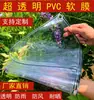 Tecido Transparente à Prova de Chuva Janela Varanda Cobertura de Chuva Lona à Prova de Vento Suculenta PVC Espessado