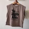 Traje sin mangas para niño Verano 2025 Nuevo estilo Chaleco fresco de moda para niños Conjunto de dos piezas Ropa de verano para niño pequeño