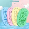 Esponja Depuradora de Baño, Toalla de Baño con Forma de Luna, Esponja Exfoliante, Toalla de Baño Removedora de Suciedad, Esponja de Baño, Toalla de Baño