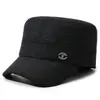 Gorra de Béisbol de Invierno para Hombre con Forro de Felpa para Personas de Mediana Edad y Mayores, Calidez al Aire Libre y a Prueba de Viento, Protección para los Oídos de Pana, Gorra Tipo Pato para Papá Abuelo