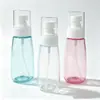 Garrafa Portátil Doméstica Pequena Borrifador de Álcool de Névoa Fina Garrafa Spray para Reposição de Água no Verão ao Ar Livre Frasco Borrifador Removedor de Maquiagem