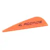 ACC1.75 pulgadas pluma de flecha de gota de agua plástico de alta elasticidad accesorios de tiro con arco DIY flecha de fibra de carbono pura fibra de vidrio exterior