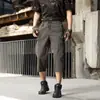 Pantalones casuales de verano para hombre, pantalones de trabajo cropped, pantalones multibolsillos, nuevos pantalones holgados de estilo americano para hombre