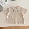 Nausicaä do Vale do Vento 2026 Verão Nova Camiseta Infantil Simples e Versátil com Letra Estilo Meia-Manga Personalizada para Meninos Manga Curta Novo Produto