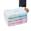 Toalla infantil Jieliya de algodón puro 8326A jacquard suave toalla facial de terciopelo cortado absorbente cómoda toalla facial doméstica para niños
