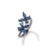 Anillo estilo ins europeo y americano para mujer, nicho de alta gama, lujo, diamante, mariposa, personalidad, comodín, nuevo al por mayor