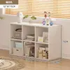 Gabinete de noche de ocho compartimentos para dormitorio, estantería, estante de almacenamiento de pie, armario de almacenamiento, gabinete Calac, estantería