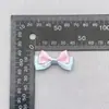 Lazo de Lunares Accesorios para el Cabello para Niños Ropa Juguetes Ropa para Mascotas DIY 4cm Lazo de Lunares de Doble Capa Listo