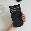Funda de Teléfono Móvil Apple 17 para iPhone 16 Pro Max, Color Sólido, Orejas Estéreo, Nueva Ola, Funda Suave 14/15