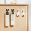 Gancho Magnético con Forma de Gato, Adhesivo Fuerte, Diseño de Dibujos Animados, Sin Dejar Rastro, para Guardar Controles de Aire Acondicionado, Soporte para Router sin Taladro