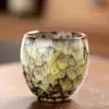 Taza de té de cerámica con esmalte de horno Taza Maestra Taza de té Té Juego de té Kung Fu Taza de huevo de dragón con esmalte Tianmu tazón de té taza individual