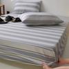 Sábana de algodón grueso de algodón crudo, vieja y gruesa, de una pieza, lavable a máquina, para dormitorio de estudiantes, juego de tres piezas de lino y algodón