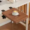 Placa de extensão de mesa para sala de jogos, mesa de computador com prateleira de armazenamento estendida e alargada, suporte para teclado e mouse, suporte para laptop