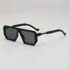 Gafas de Sol Rectangulares Inspiradas en Tecnología Futurista Cyberpunk para Hombres y Mujeres, Tendencia Europea y Americana Estilo Retro Gafas Geniales para Fotografía Callejera