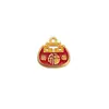Traga Riqueza e Tesouro Saco da Sorte Ouro de Areia Óleo Pingando Acessórios de Joias Pulseira Decorativa DIY Feita à Mão Pulseira da Paz e da Alegria Pingente de Joia