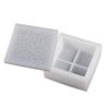 Yu Meiren DIY Caixa de Armazenamento Quadrada com Diamantes Molde Empilhável Alta Caixa de Armazenamento com Diamantes Gesso Molde de Silicone