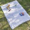 Esterilla de picnic estilo ins, manta de camping, esterilla para tienda de campaña, mesa plegable para exteriores, diseño de ambiente decorativo esencial