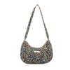 Bolsa de Mano Estética de Gama Alta al por Mayor Bolsa para Mujer 2025 Otoño Nueva Bolsa de Hombro Bordada con Flores Bolsa Versátil para la Axila