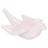 Colgante de jarrón con gancho esmaltado de cerámica adornos de pájaro gancho de guardarropa flor seca gancho de pared de cerámica sin marca