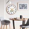 Reloj de Pared para el Hogar con Hora Automática Reloj Moderno para Sala de Estar Reloj de Pared con Calendario Perpetuo para Dormitorio Reloj de Pared Sencillo para el Hogar sin Perforaciones