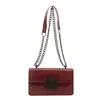 Bolsas de Luxo para Mulheres 2026 Nova Moda Primavera Tendência Bolsa de Ombro Retrô Versátil Corrente Crossbody Pequena Quadrada