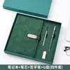 Conjunto de notebook A5 e caneta em estoque, ideal para reuniões e eventos corporativos, um presente prático com opções de personalização de logotipo.