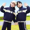 Uniformes de jardín de infancia para otoño, uniformes de clase para niños de primer grado estilo universitario, conjuntos de uniformes escolares de otoño, venta al por mayor de ropa para estudiantes de primaria