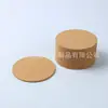 Posavasos de corcho redondos y cuadrados de 1 mm a 10 mm autoadhesivos antideslizantes Junta de corcho con adhesivo Pegatina de corcho