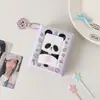 Álbum de fotos de tres pulgadas de gatito de dibujos animados estilo coreano, libro de tarjetas de pony de una sola página para estudiante, niña