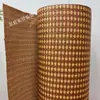 Papel tapiz de techo tejido de ratán Material de esterilla de ratán Pared decorativa Esterilla retro Tejido Casa de madera japonesa china Pared de fondo de sala de estar