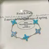 Pulseira de Zircônia com uma Vibração Fresca e Suave de Luar, Pulseira de Flor de Quatro Folhas de Luxo Leve para Mulheres, Pulseira Versátil e de Alta Qualidade Atacado
