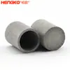 Filtro de Polvo Sinterizado Poroso 12*9*20 Unidireccional 10-30 Micras Filtro Metálico Poroso Transpirable Taza