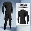 Traje de Surf Protector Solar de Secado Rápido para Hombre Transfronterizo, Ropa de Baño para Adultos de Manga Larga, Conjunto de Traje de Buceo para Jóvenes, Traje de Baño contra Medusas