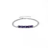 Pulsera de Amor Morado de Bambú Nueva de Huayoule para Pareja, una Pulsera de Pegamento de Diseño de Nicho para una Pareja, Una Pieza