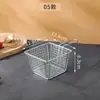 Talheres de Restaurante Ocidental, Pratos para Petiscos, Mini Cestas, Cestas de Ferro Forjado, Cestas de Fritura, Venda por Atacado e Dropshipping de Pratos para Petiscos Fritos