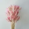 Capim rabo de coelho tie-dye com flor seca, buquê tie-dye com grama decorativa para presente manual, flor da Amazônia, Dia da Mulher 38, Flor Eterna