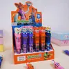 Nuevo Bolígrafo de Diez Colores de Zootopia Lindo Zorro Judy Nick Bolígrafo Multifuncional para Cuaderno Bolígrafo Marcador para Estudiante