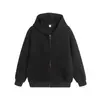 Moletom Cardigan Top Estilo Yu Shuxin Camada de Ar Outono Solto Estilo Preguiçoso Cinza Zíper Jaqueta Casual