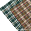 Tela de cuadros finos grandes teñida en hilo en stock para ropa, ropa para hombre y mujer de comercio exterior, ropa para niños, tela para pantalones, forro de chaqueta