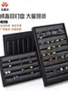 Porta exhibidor de bandeja para anillos de joyería de cuero PU Estante para anillos Bandeja de almacenamiento de joyería para pendientes Accesorios de exhibición