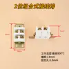 Borne de cerámica resistente a altas temperaturas poste de cableado aislamiento conector cerámico de cuatro-cinco orificios empalme de cables de estufa eléctrica base cerámica alta frecuencia