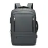 Mochila de comercio exterior de gran capacidad nueva, bolsa de portátil de negocios moderna y de moda para hombre, bolsa de almacenamiento impermeable que se puede acoplar a un carrito