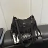 Bolso de axila de gamuza con flecos estilo retro occidental 2026 para mujer con correa de hombro ancha ajustable, bolso tipo silla de montar de gran capacidad, bolso de hombro